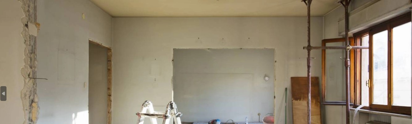Rénovation de plafonnage et d'enduit mural à Liège